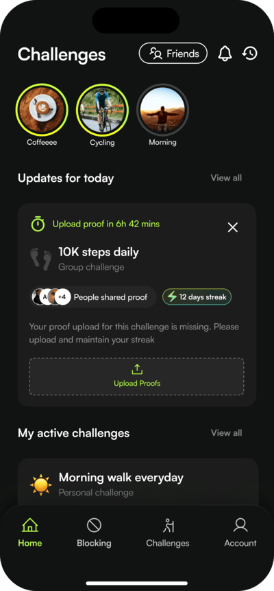 Jolt-App-Feature-Challenges